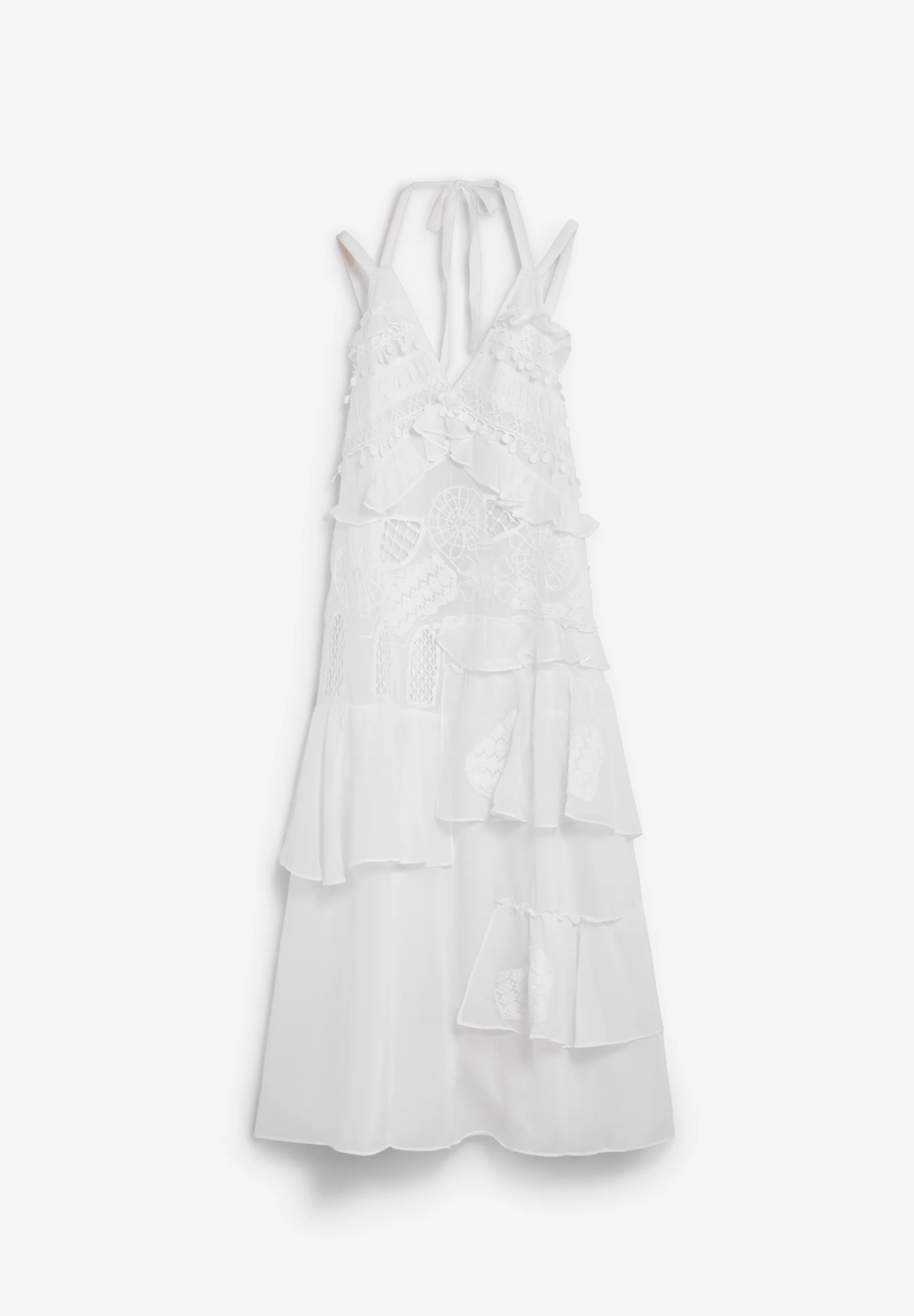 VESTIDO ENCAJE VOLANTES - Image 4