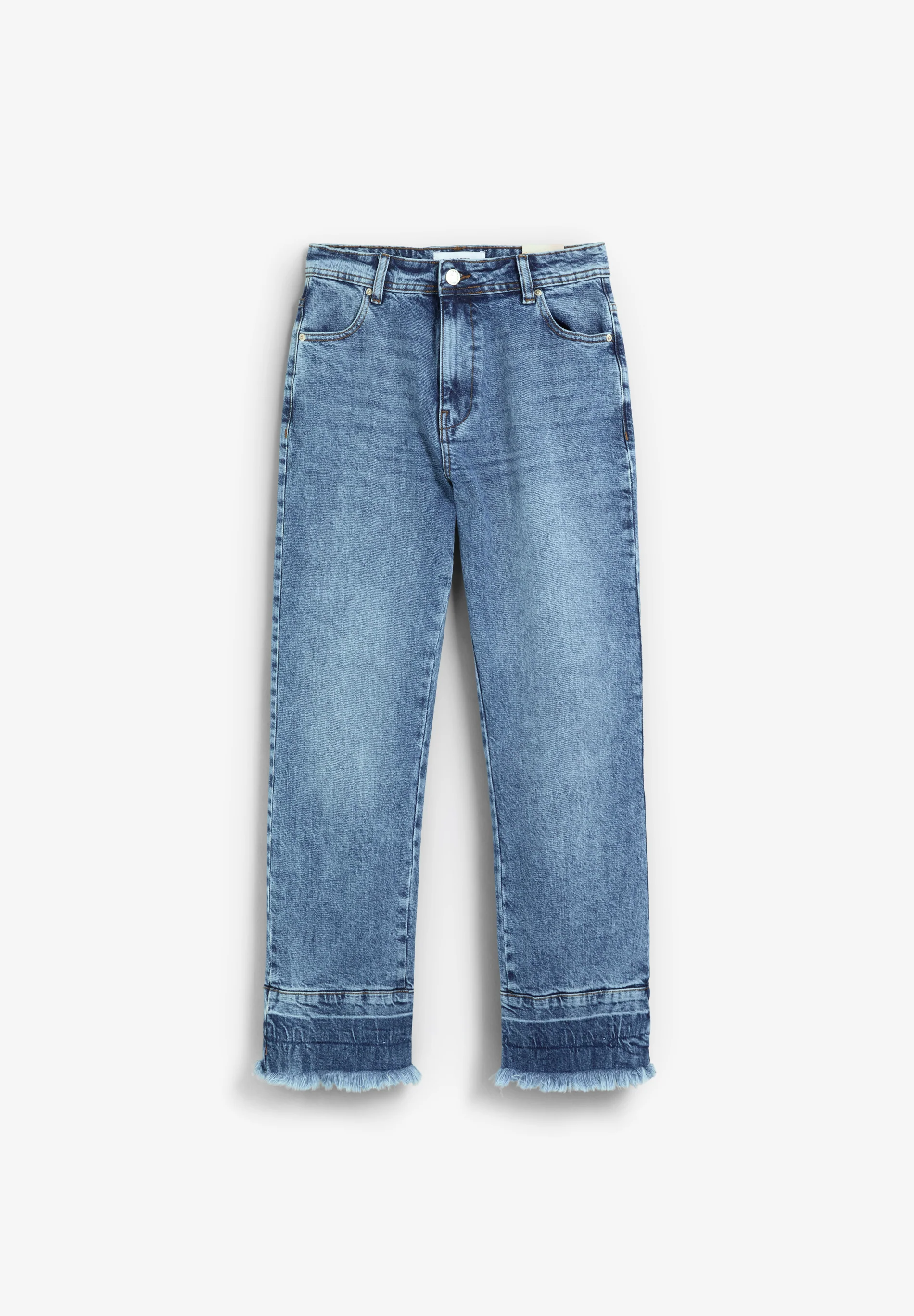 JEANS EFECTO LAVADO DESFLECADOS - Image 6