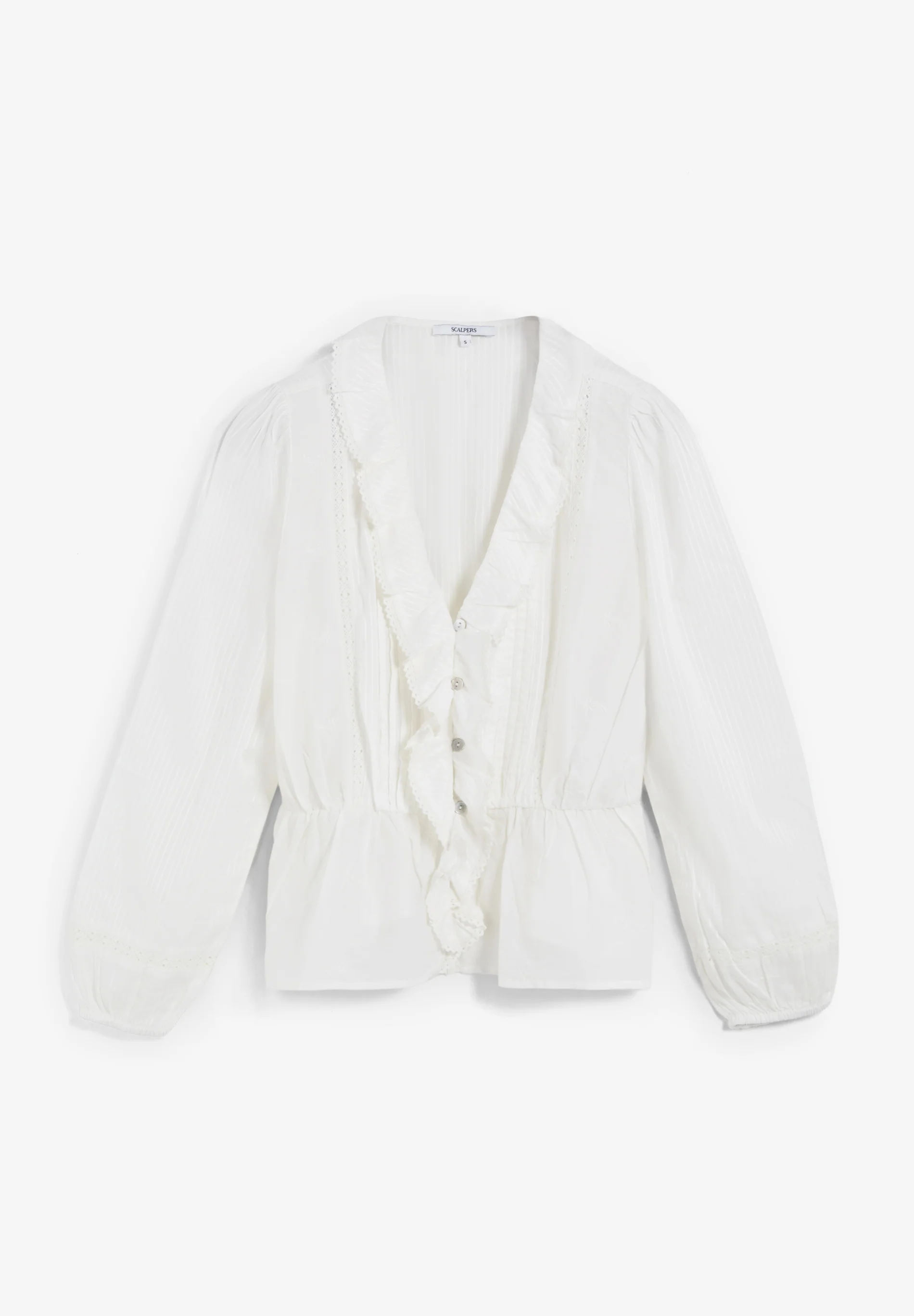 BLUSA FRUNCIDA VOLANTES