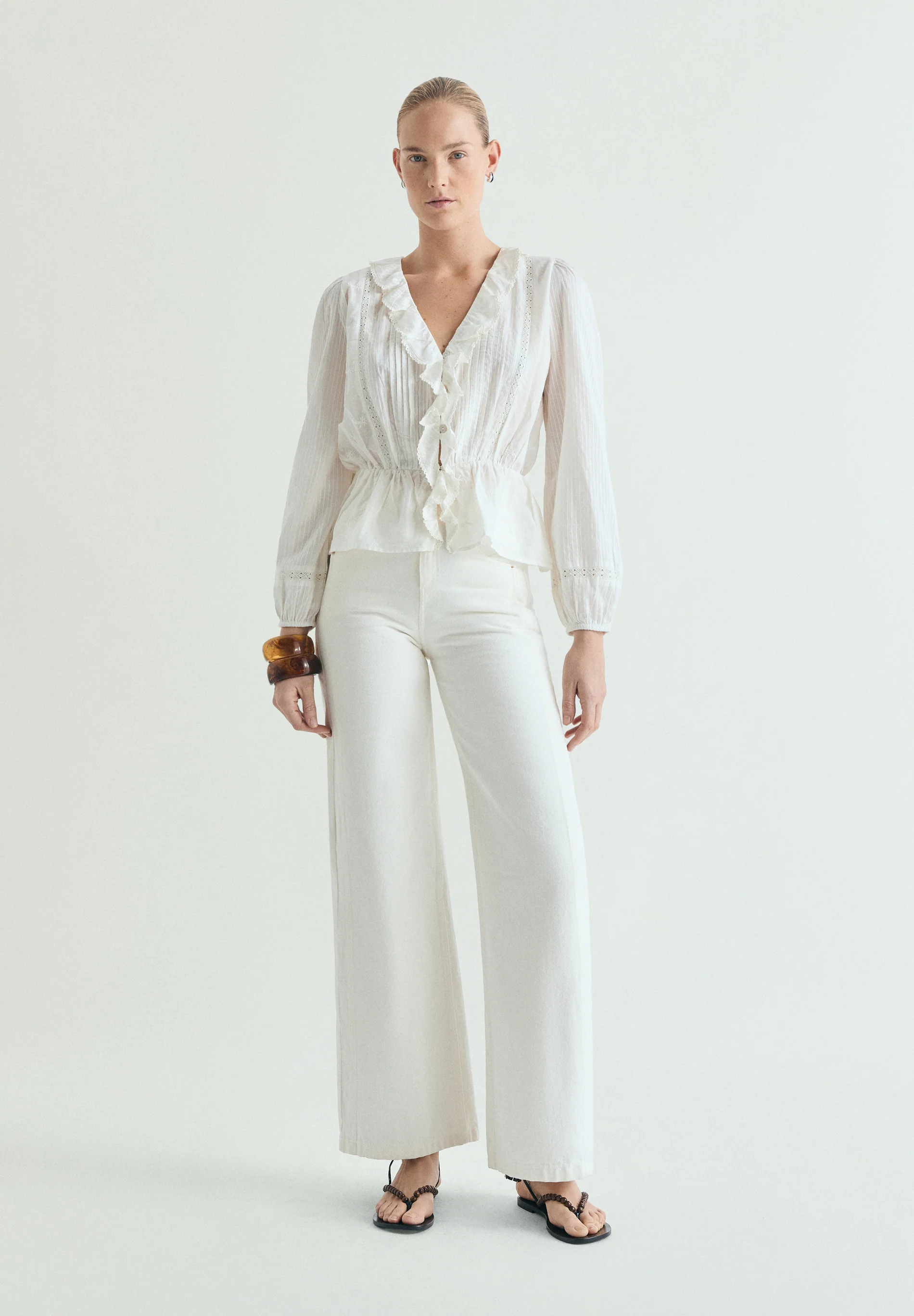 BLUSA FRUNCIDA VOLANTES - Image 4