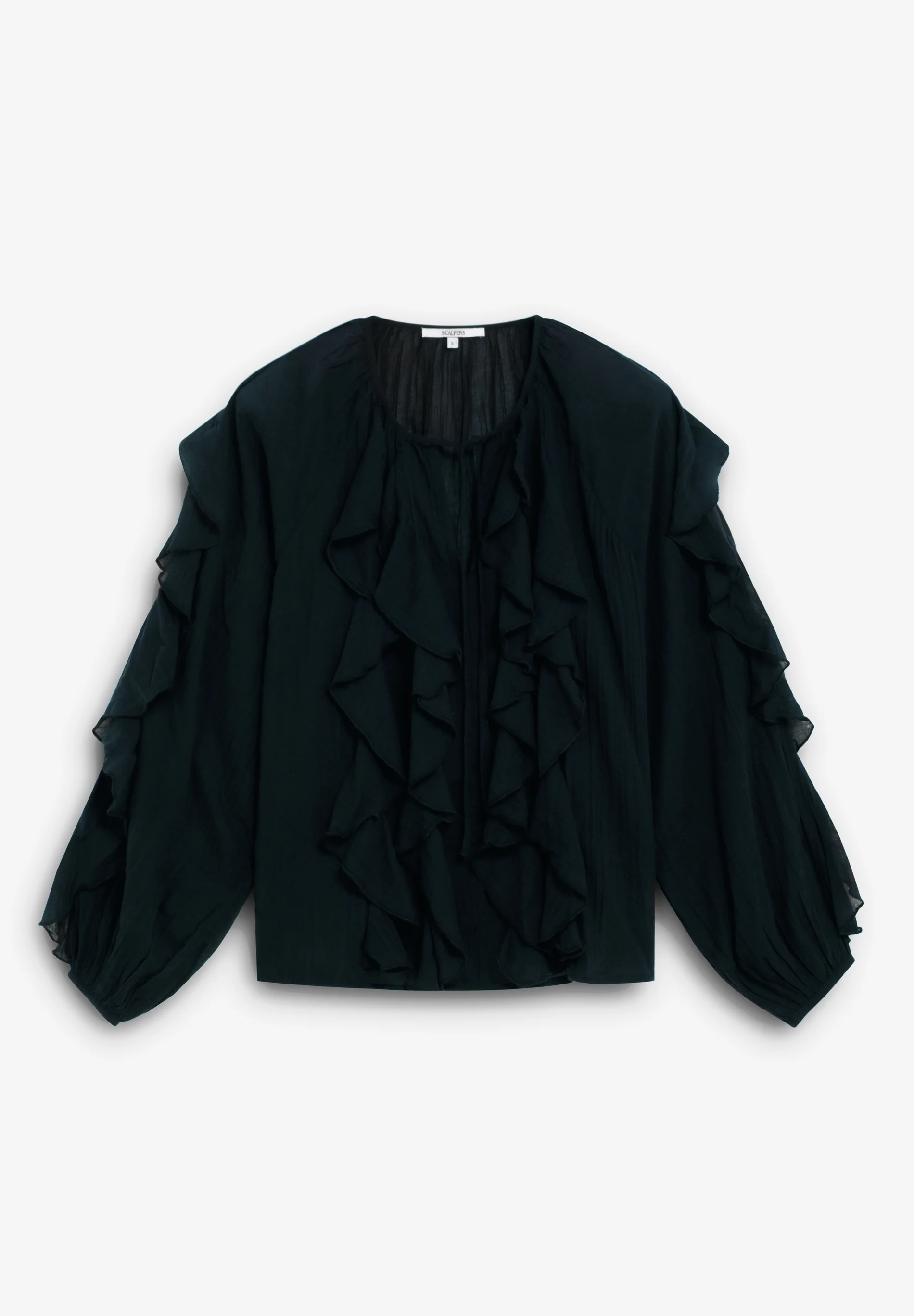 BLUSA ALGODÓN VOLANTES - Image 5