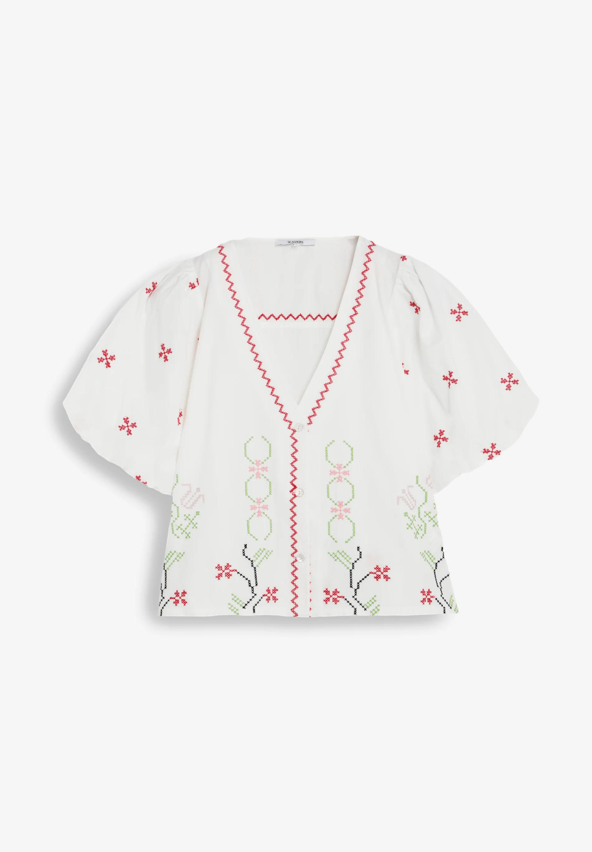 BLUSA BORDADOS FLORALES - Image 5