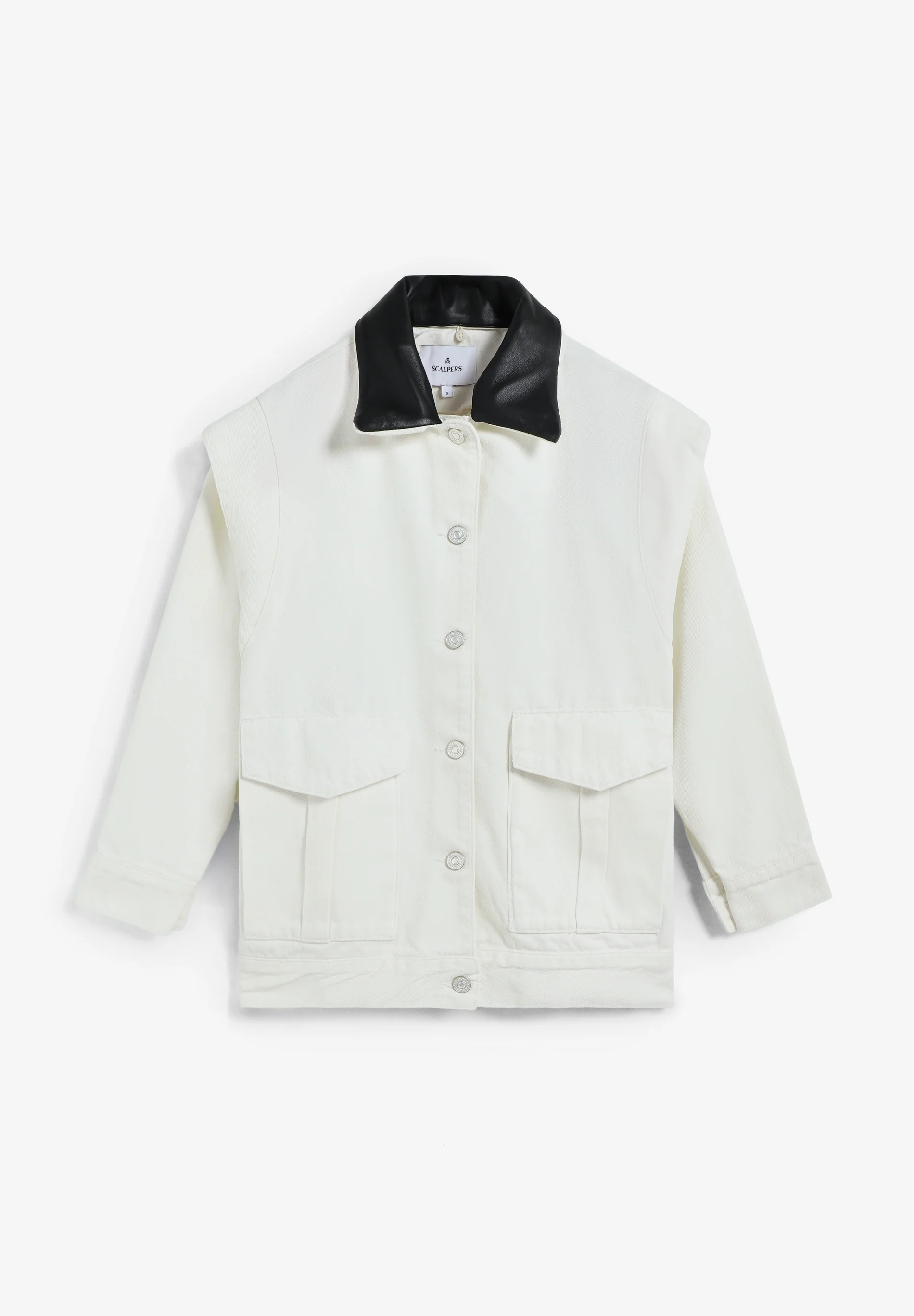 CHAQUETA DENIM CONTRASTE - Image 5