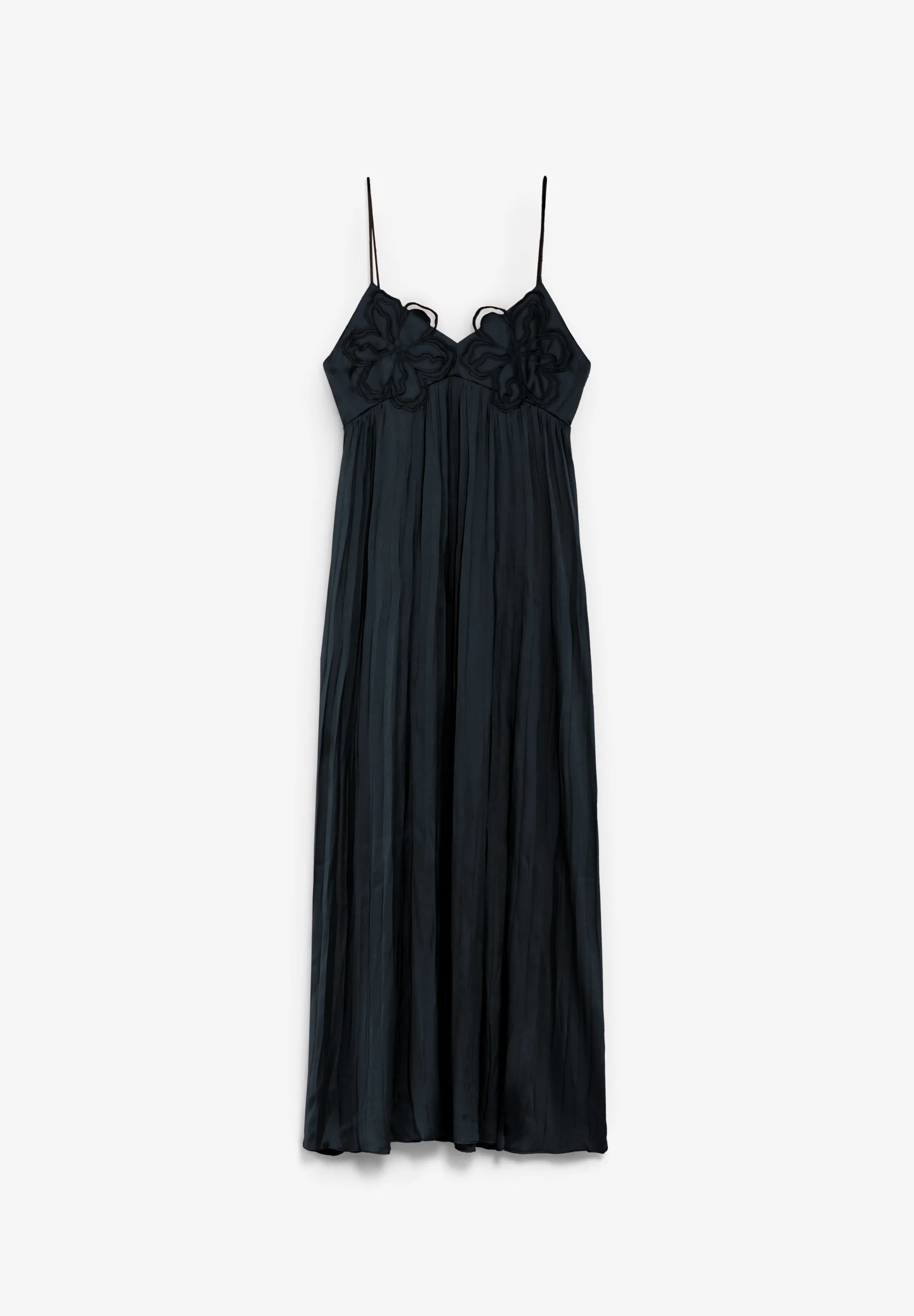 VESTIDO MIDI DETALLE FLORAL - Image 4