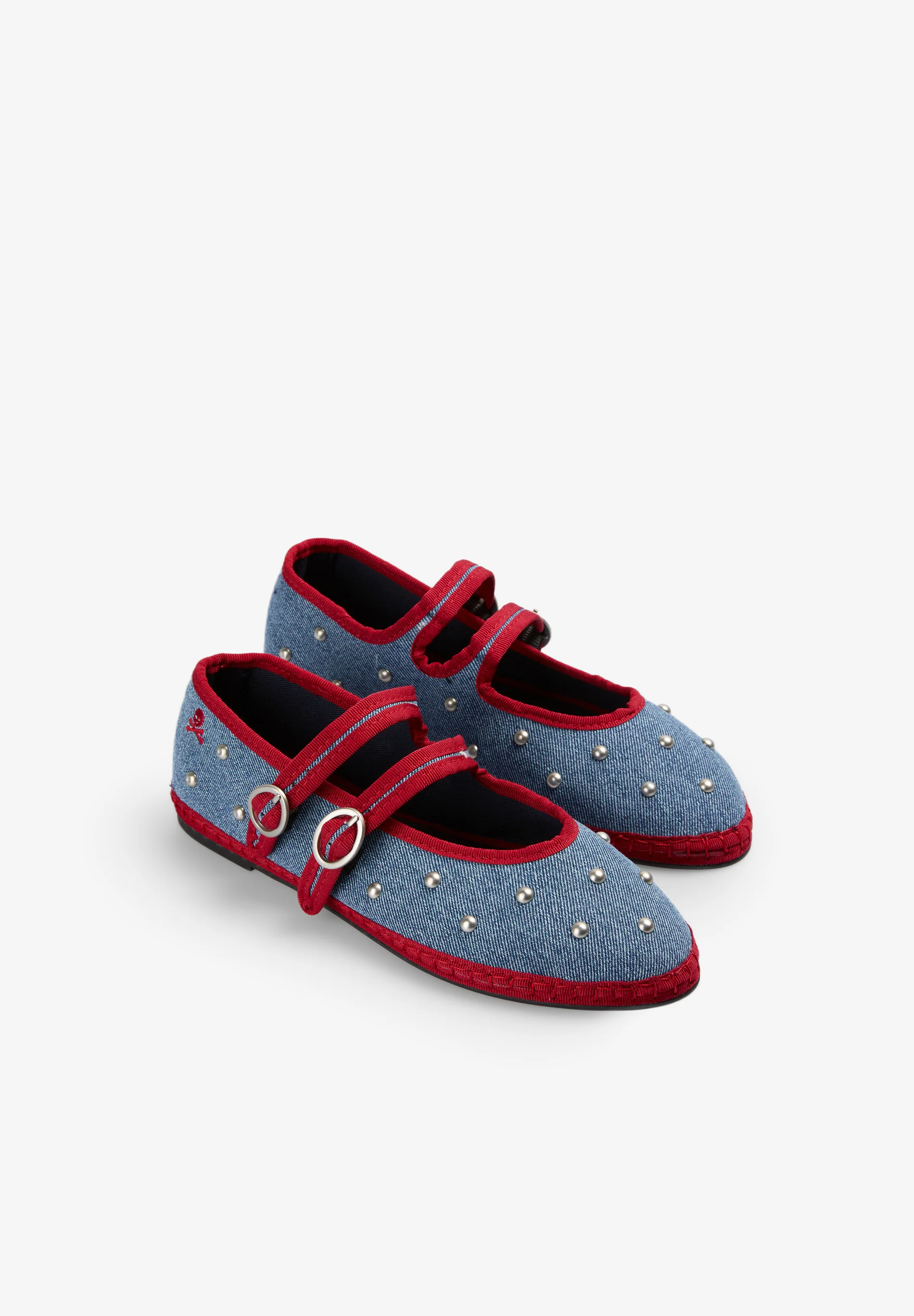 BAILARINAS DENIM STUDS - Image 2