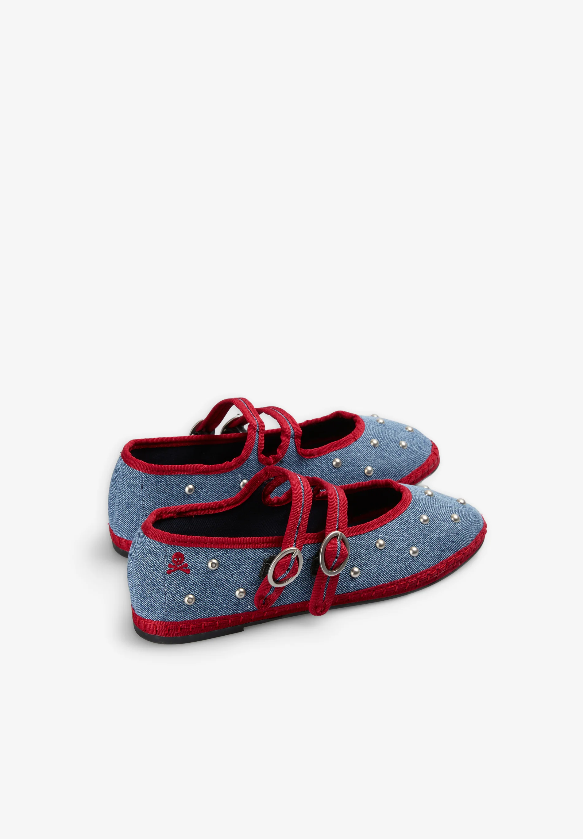 BAILARINAS DENIM STUDS - Image 3