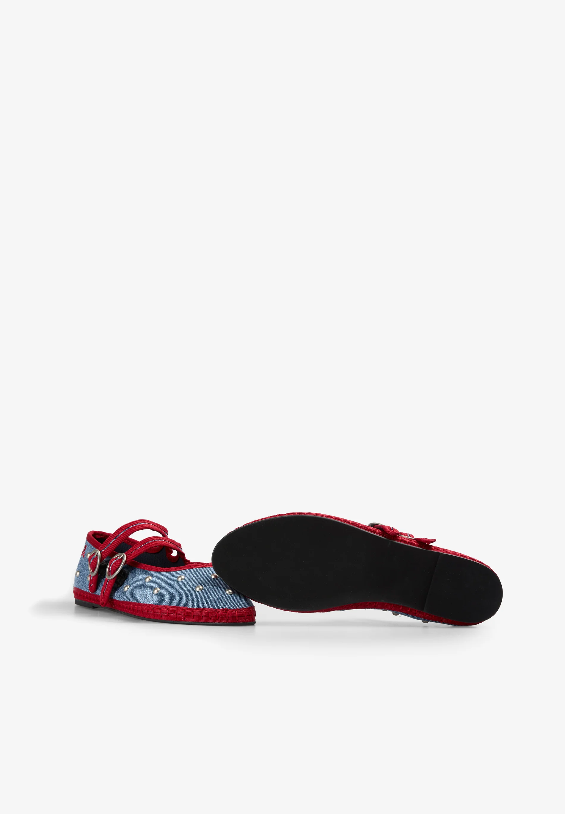 BAILARINAS DENIM STUDS - Image 4
