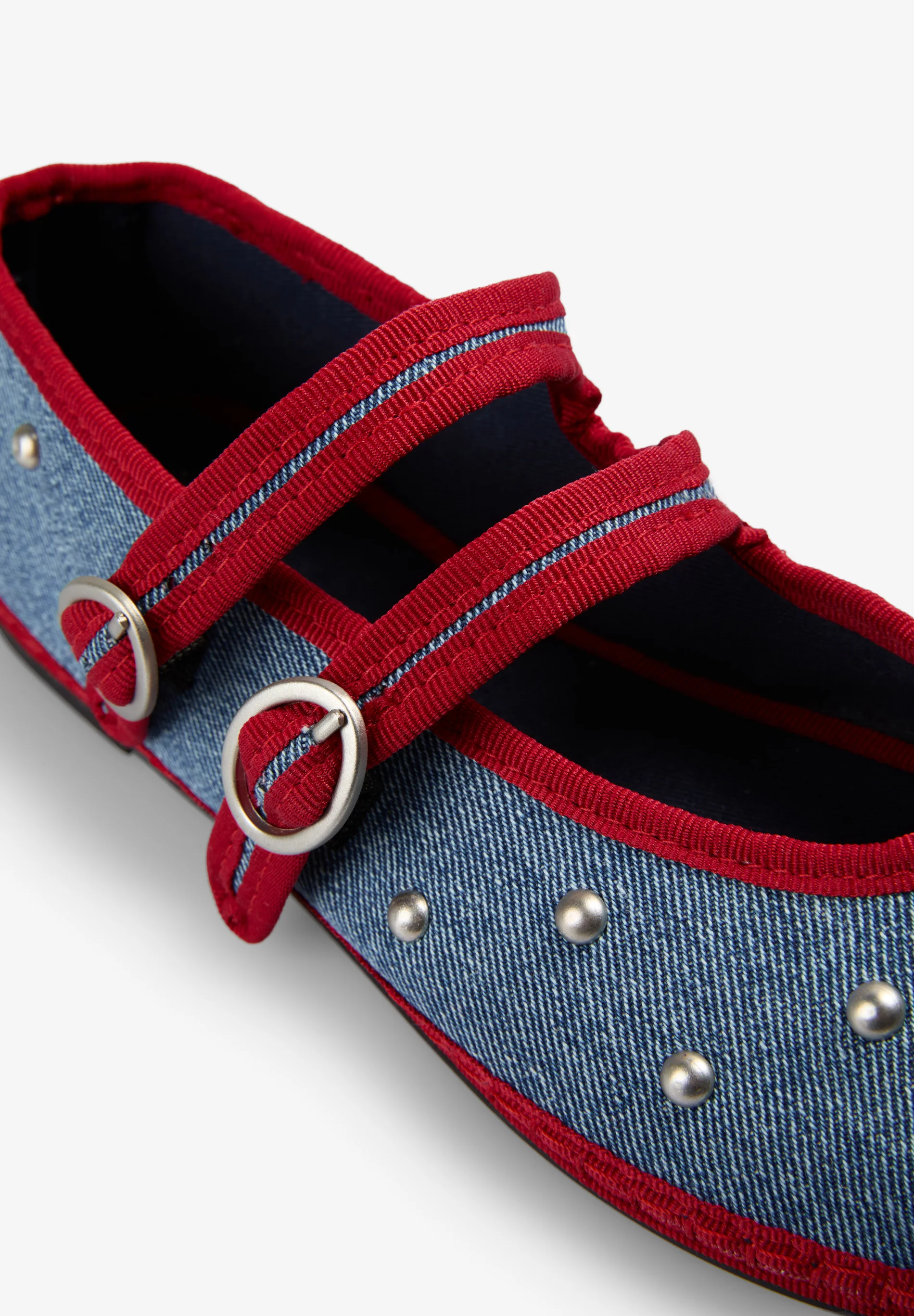 BAILARINAS DENIM STUDS - Image 6