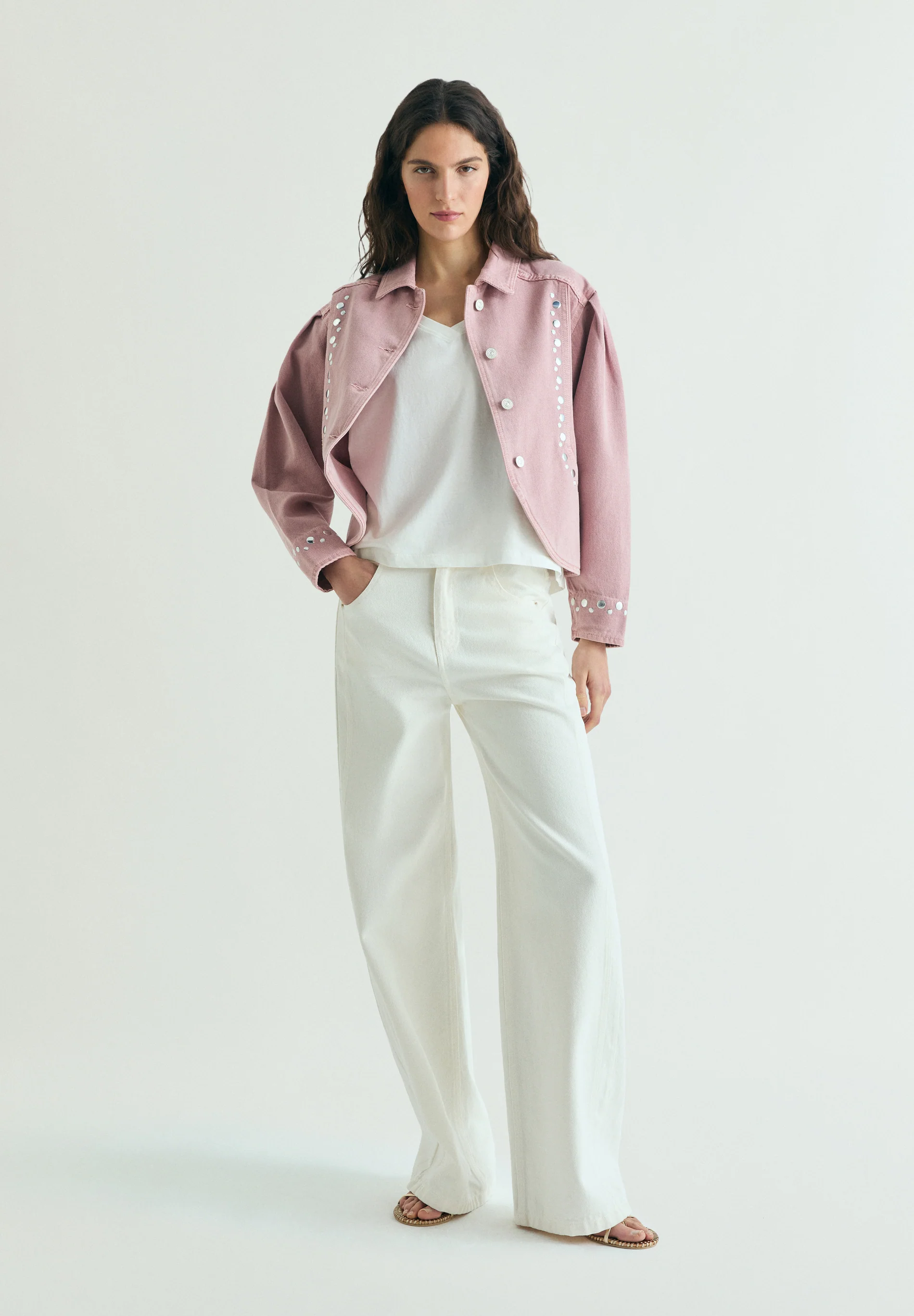 CHAQUETA DENIM STUDS - Image 3