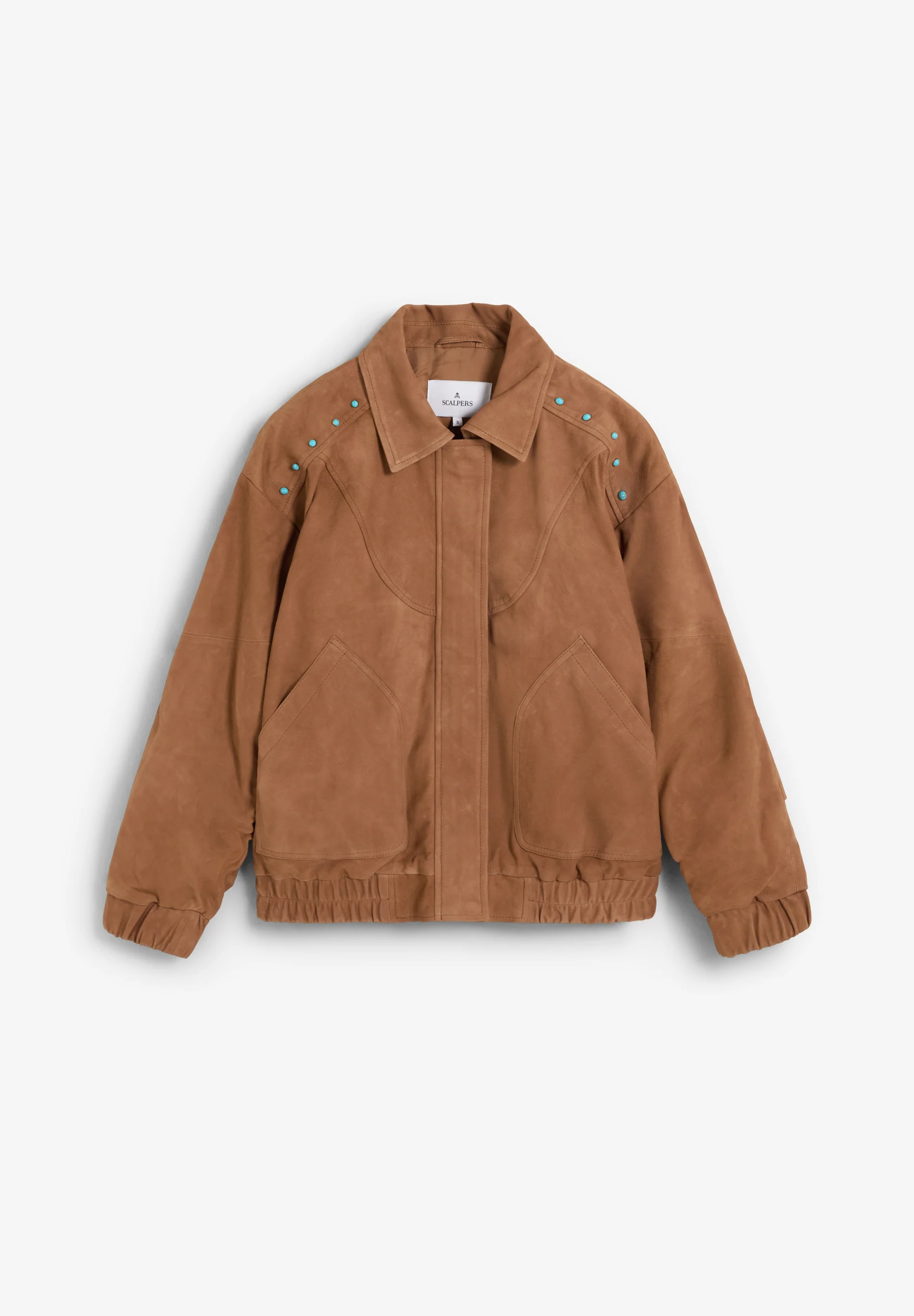 CHAQUETA BOMBER ANTE STUDS - Image 6