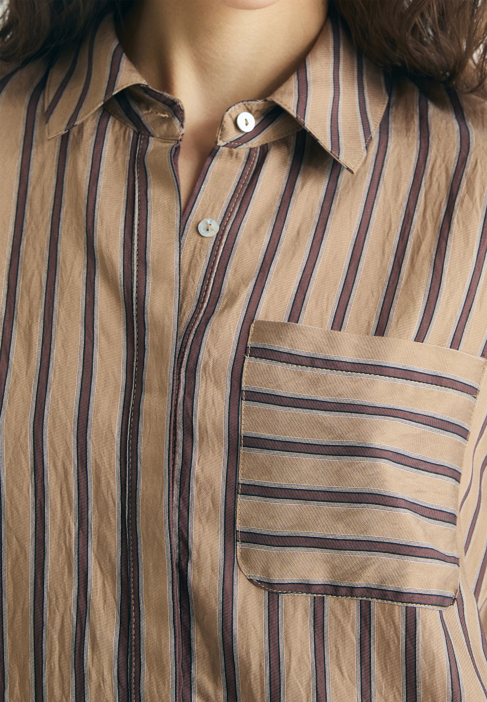 CAMISA RAYAS BOLSILLO - Image 4