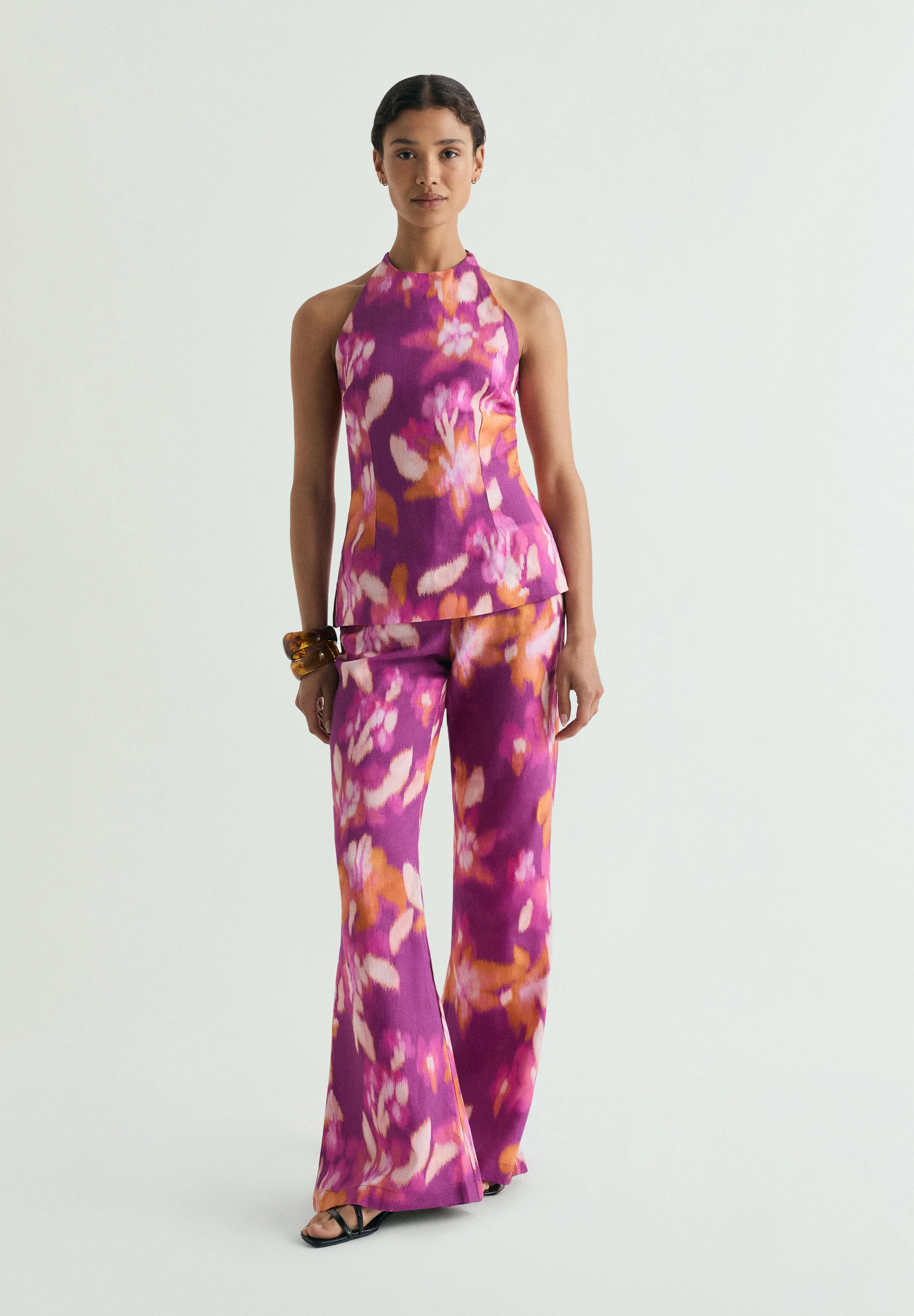TOP LINO ESTAMPADO FLORAL - Image 4