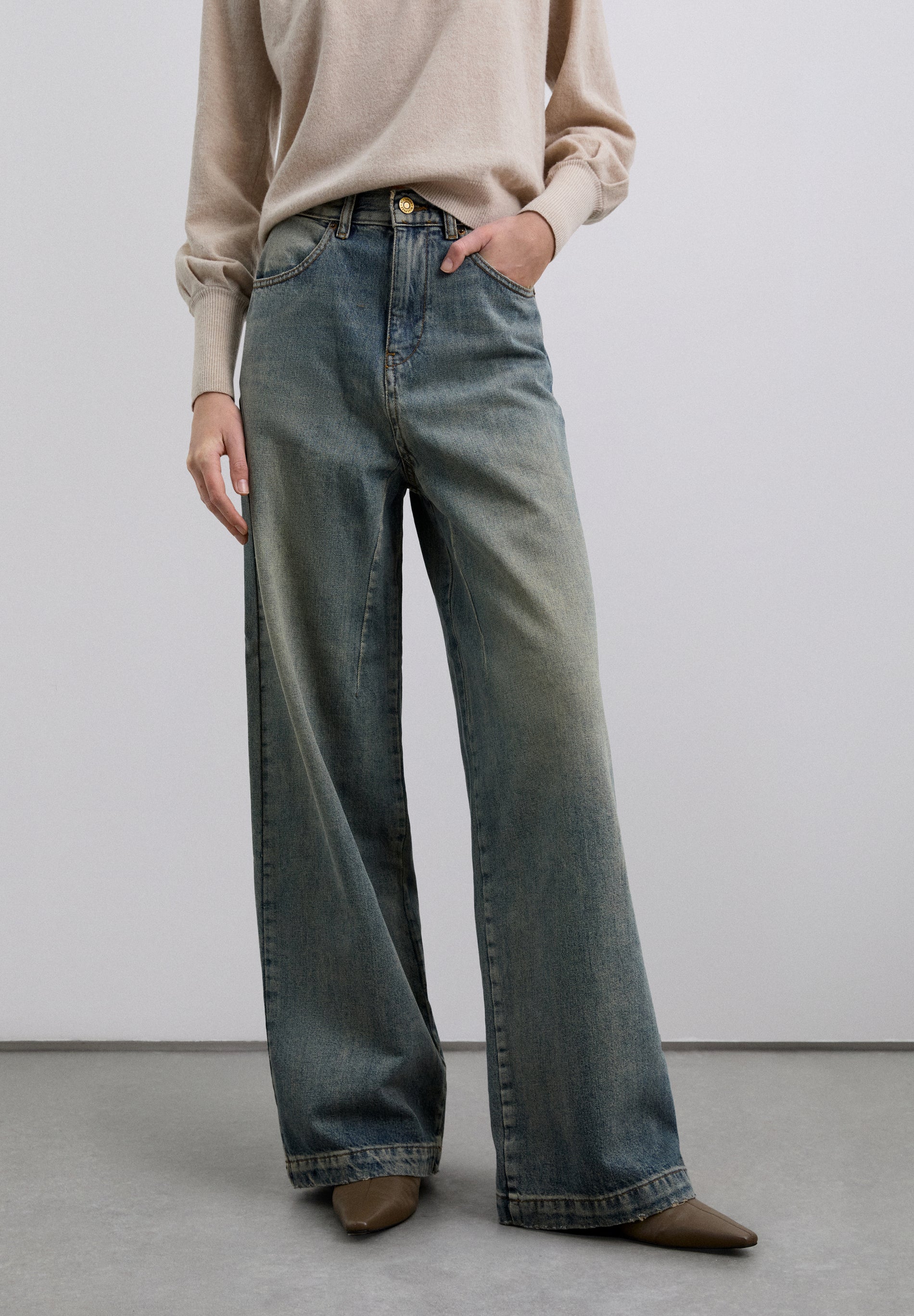 JEANS FULL LENGTH TIRO ALTO - Image 2