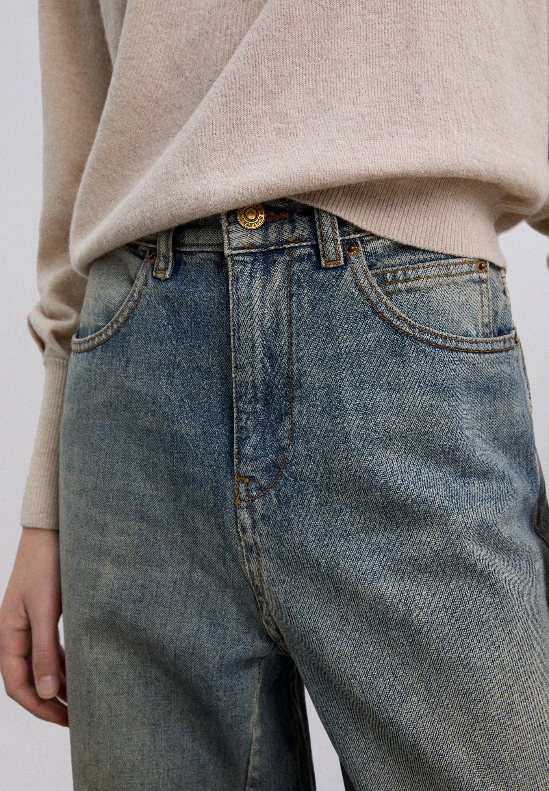 JEANS FULL LENGTH TIRO ALTO - Image 4