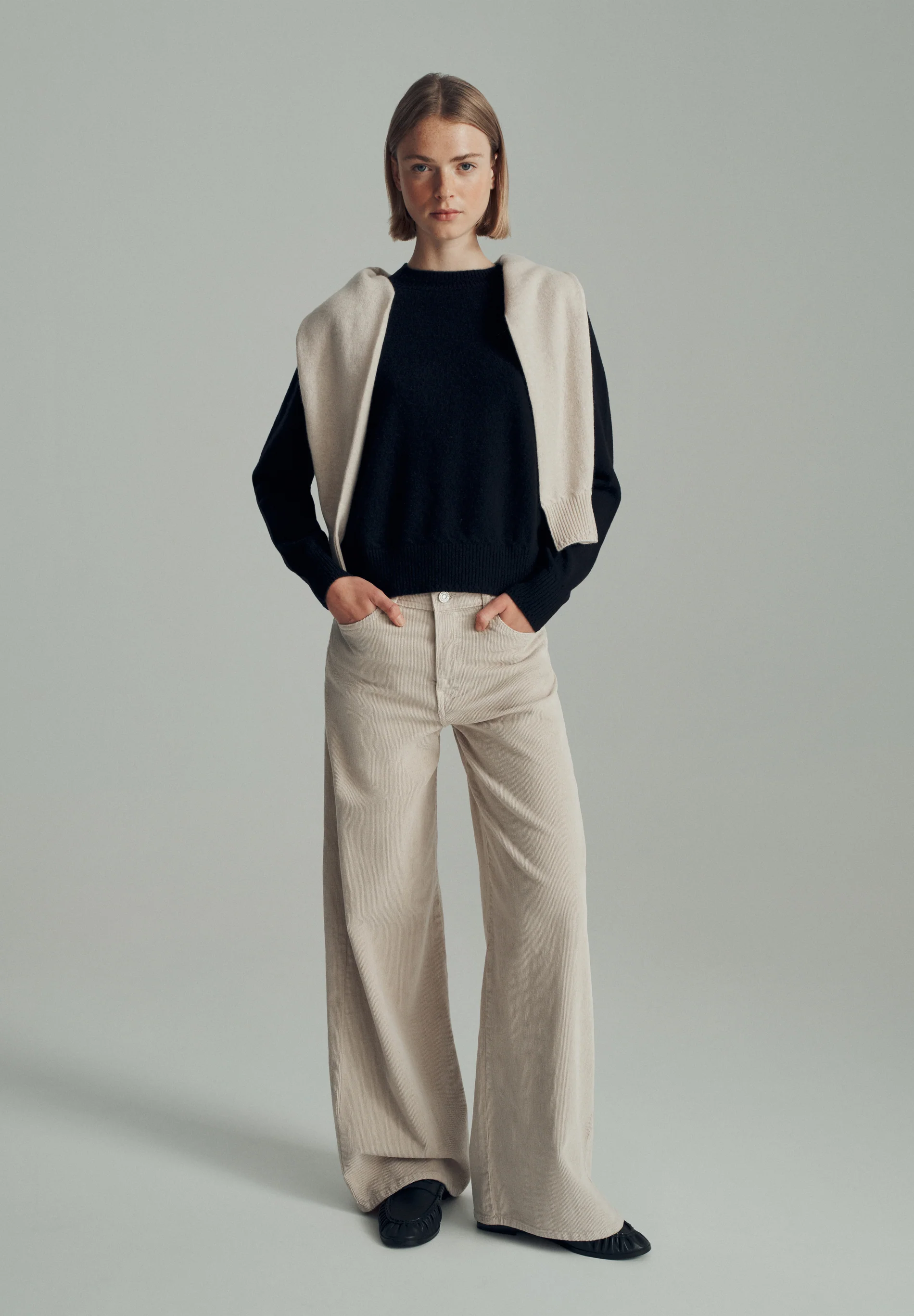 JERSEY 100% CASHMERE CUELLO REDONDO