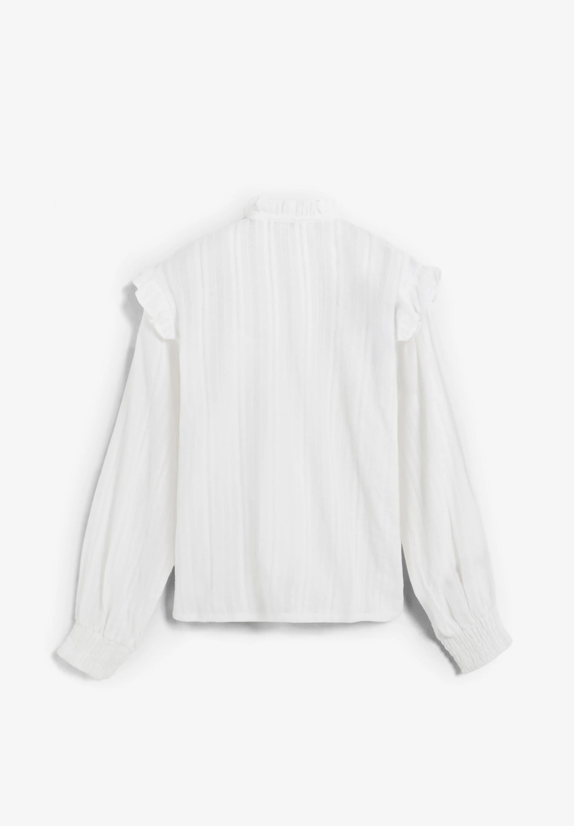 BLUSA FRUNCIDA CON VOLANTE - Image 7