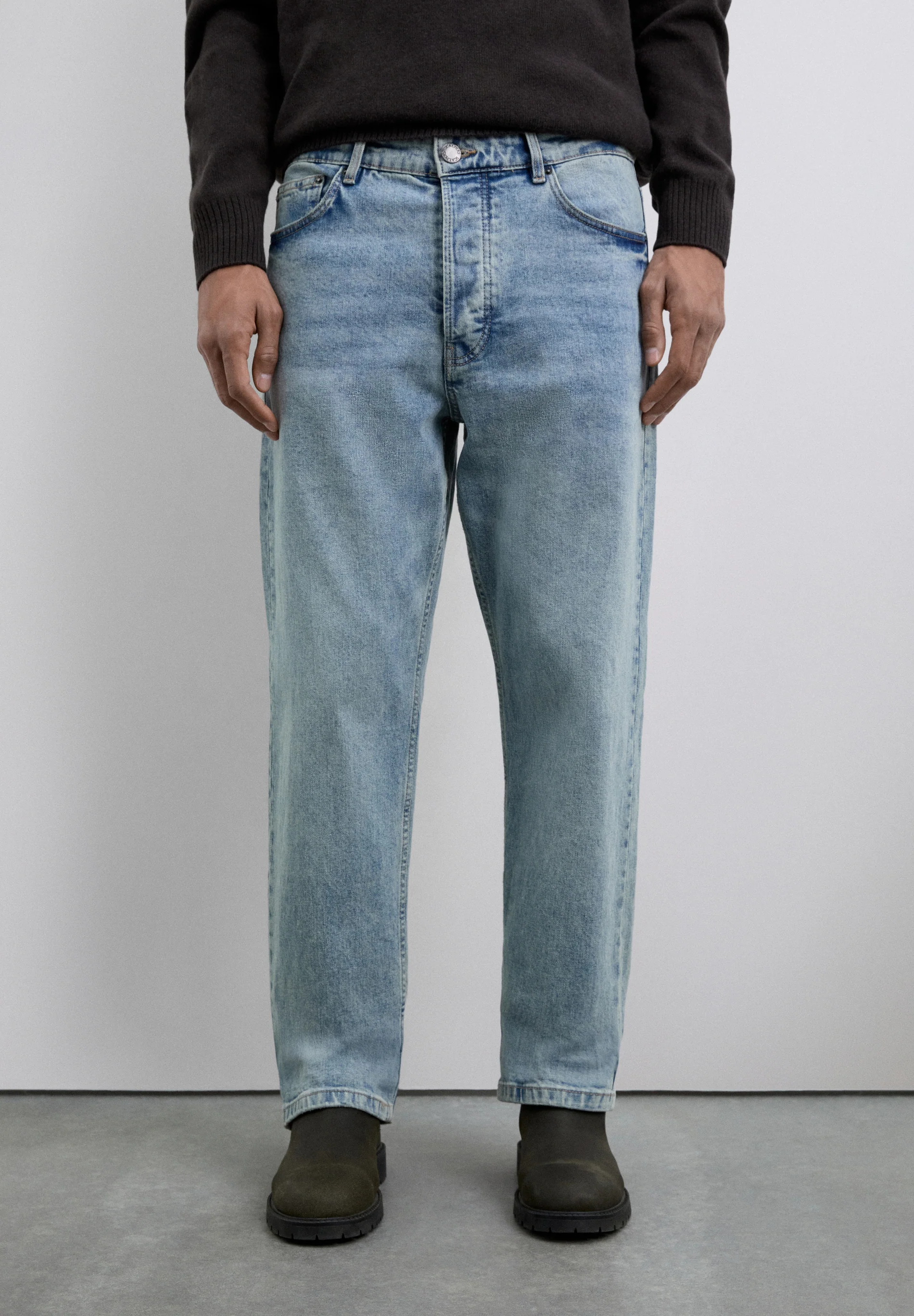 PANTALÓN VAQUERO REGULAR FIT - Image 2