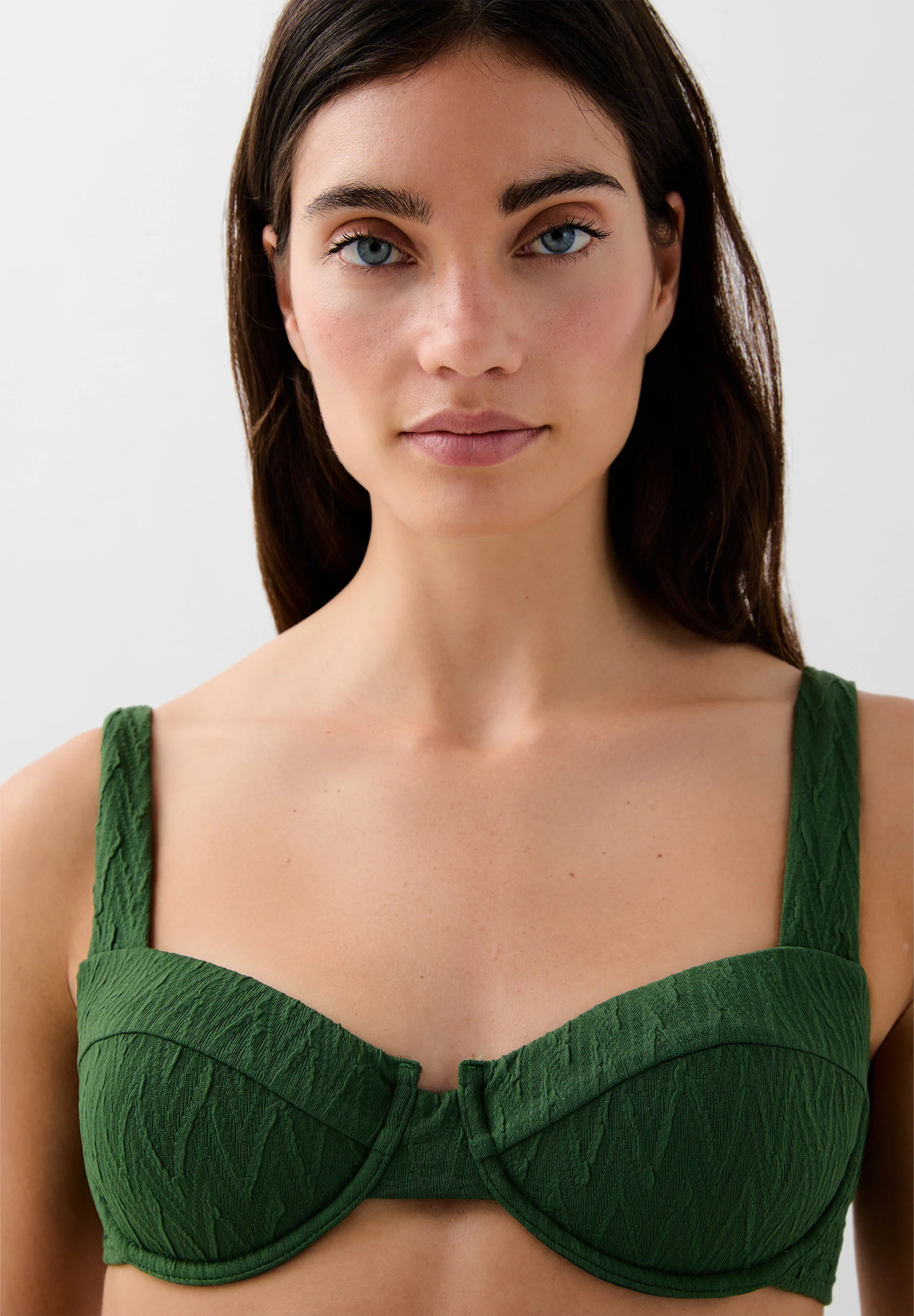 TOP BIKINI BALCONETTE VERDE | ROBIN X SCALPERS