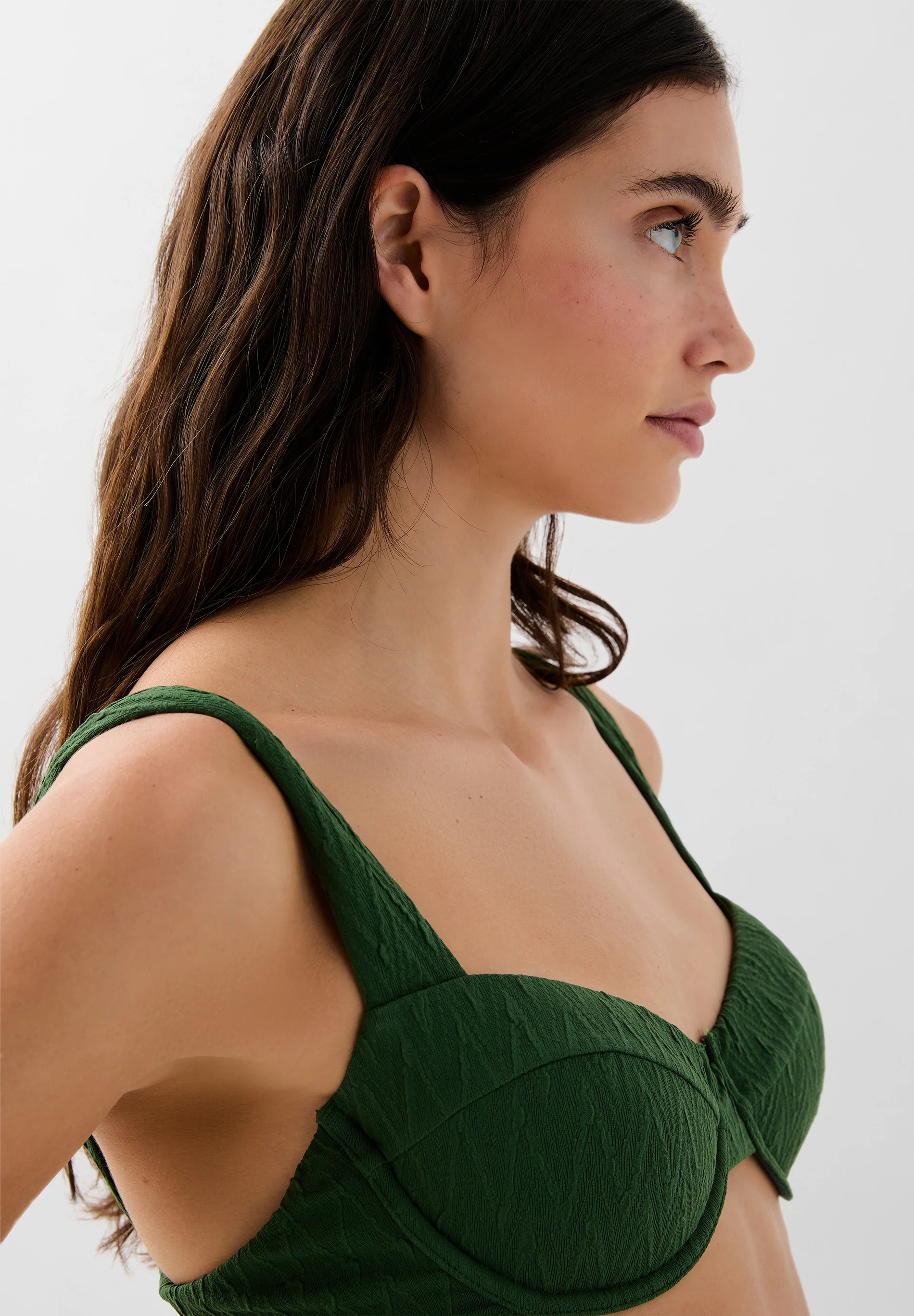TOP BIKINI BALCONETTE VERDE | ROBIN X SCALPERS - Image 3