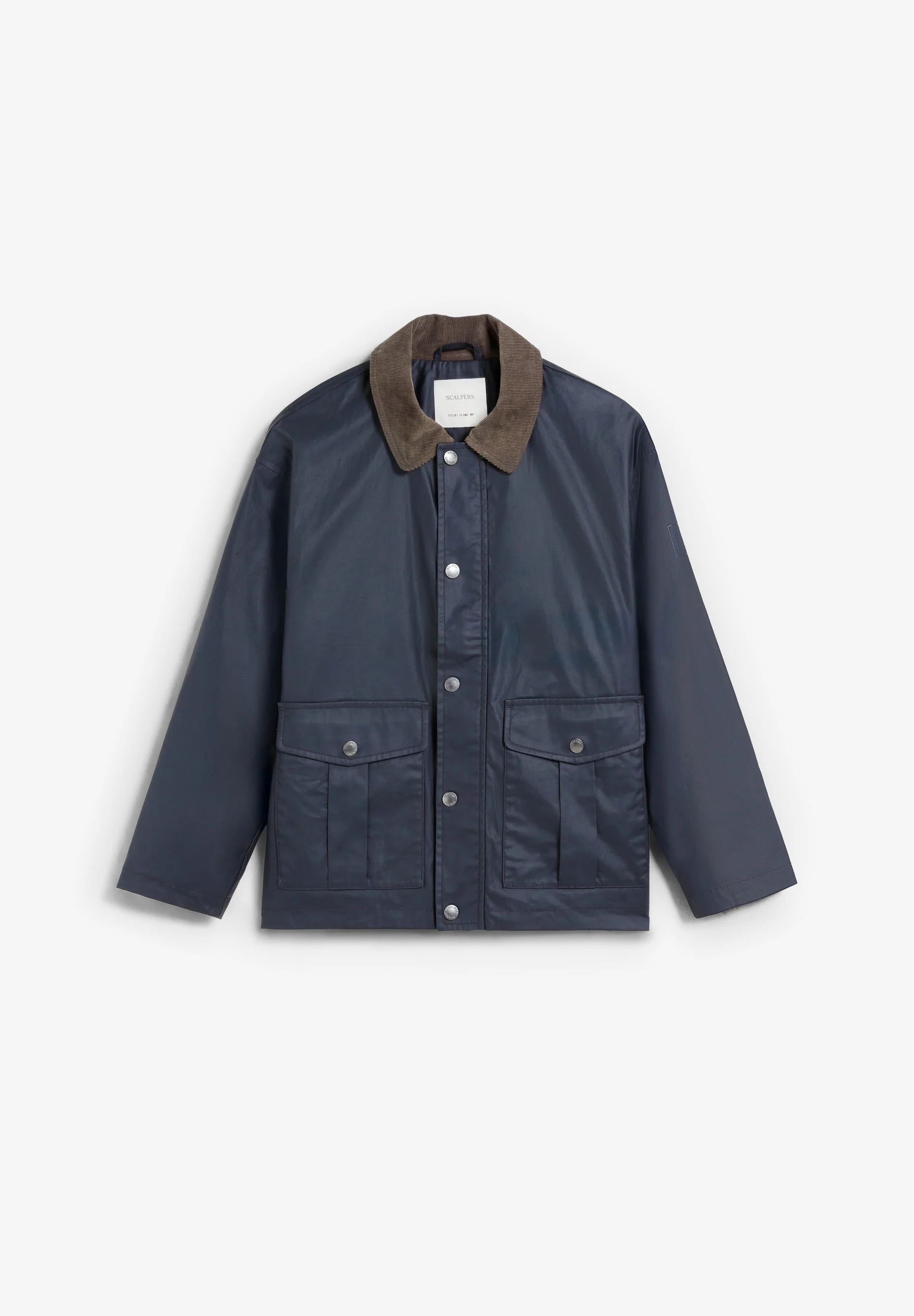 CHAQUETA CUELLO CONTRASTE PANA - Image 6