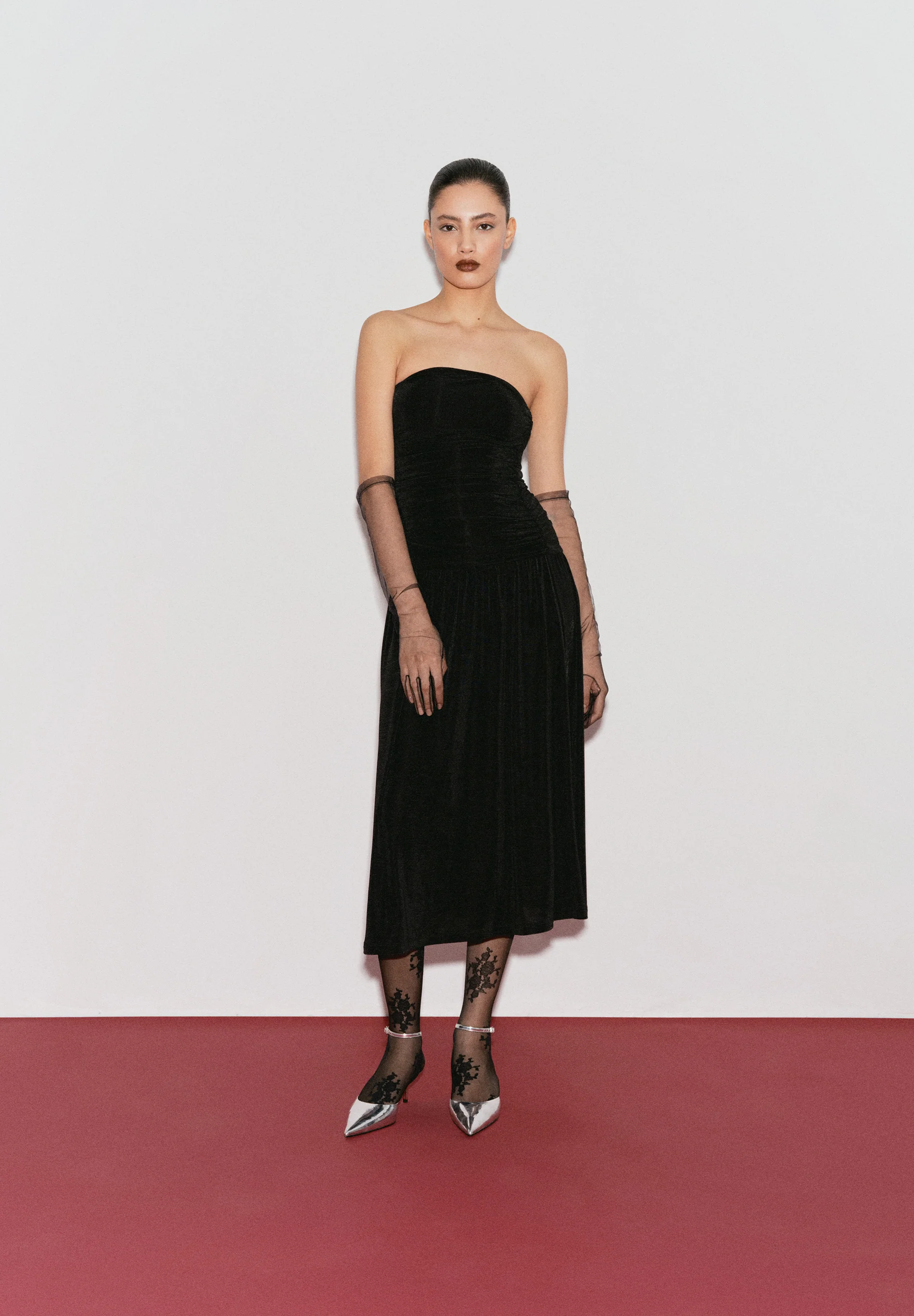 VESTIDO PUNTO FRUNCES