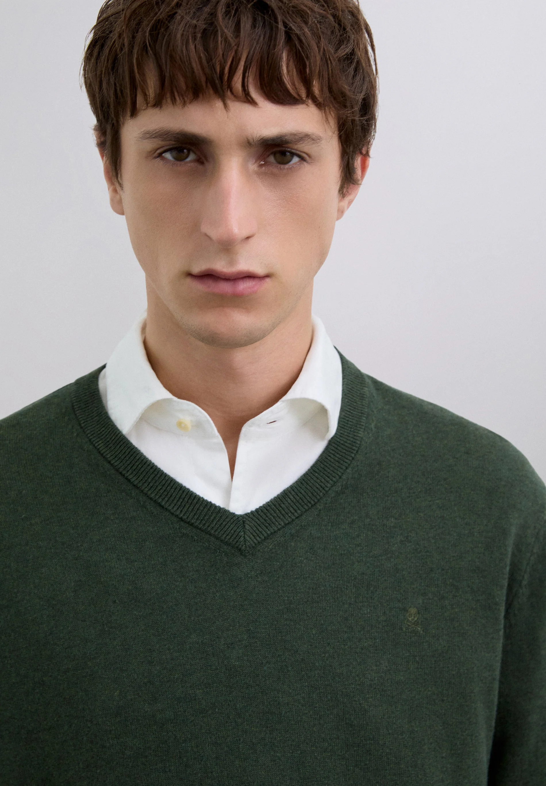 JERSEY CUELLO PICO CON CASHMERE - Image 3
